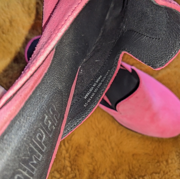CAMPER Katie HOT PINK Nubuck slide - Picture 8 of 13